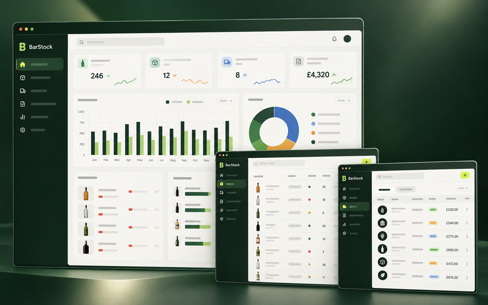 Bar Stock Management